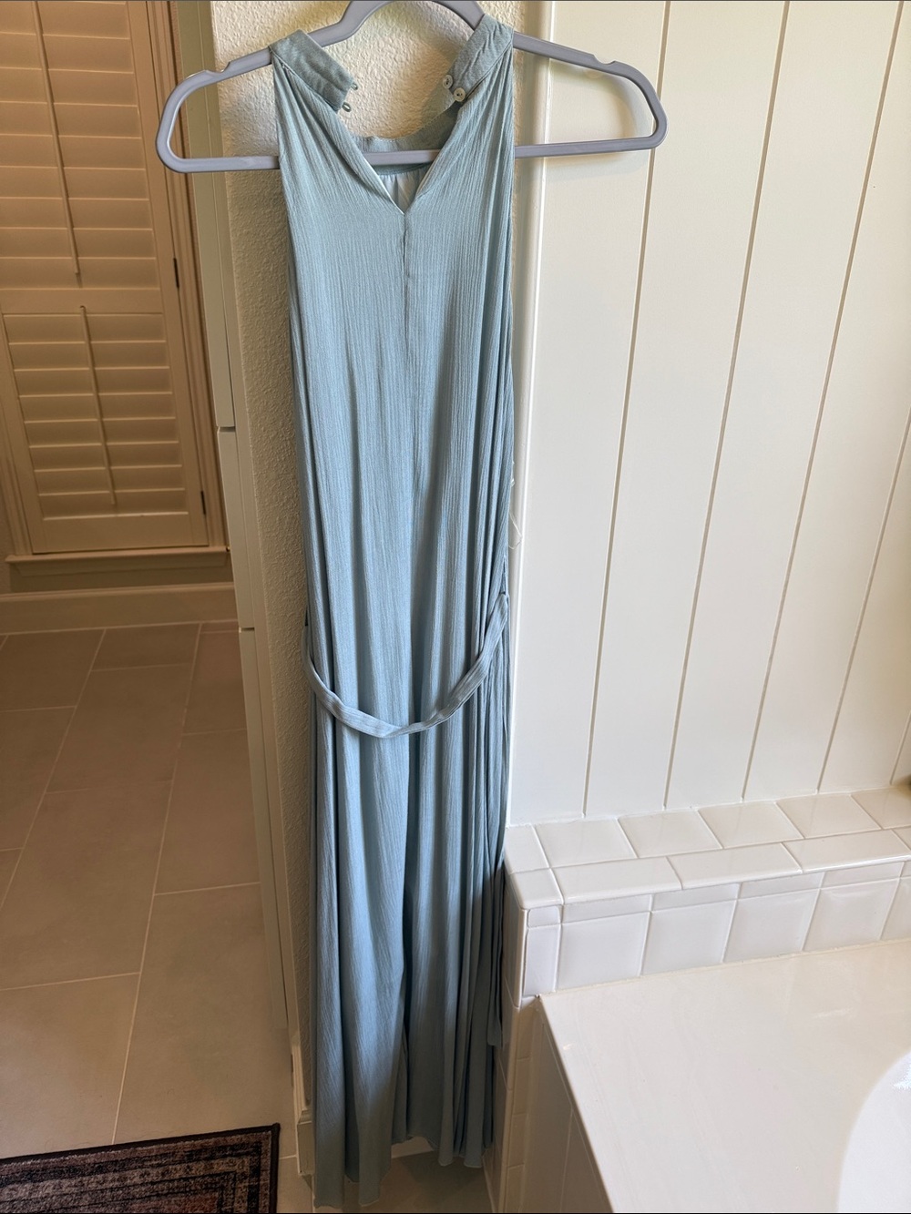 Pinkblush Light Blue Maxi Midi Dress - Picture 2 of 3